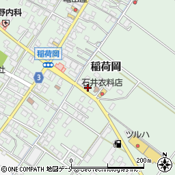 新潟県新発田市稲荷岡1775周辺の地図