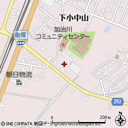新潟県新発田市貝塚45周辺の地図