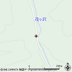 宮城県刈田郡七ヶ宿町茂ケ沢103周辺の地図