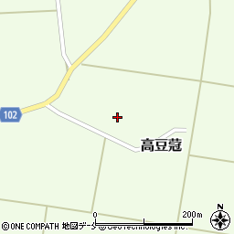 山形県東置賜郡川西町高豆蒄337周辺の地図