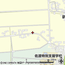 新潟県佐渡市新穂北方770周辺の地図