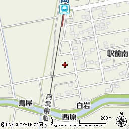 宮城県角田市岡駅前南7周辺の地図