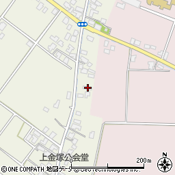 新潟県新発田市金塚437周辺の地図