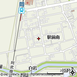 宮城県角田市岡駅前南10-6周辺の地図