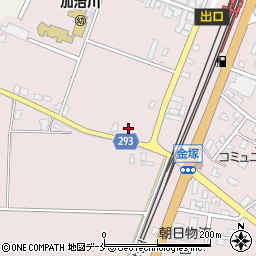 第一金塚電話中継室周辺の地図