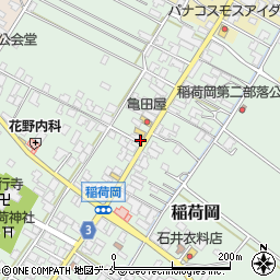 新潟県新発田市稲荷岡2125周辺の地図