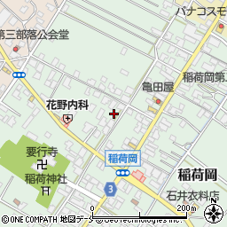 新潟県新発田市稲荷岡2233周辺の地図
