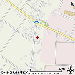新潟県新発田市金塚442周辺の地図