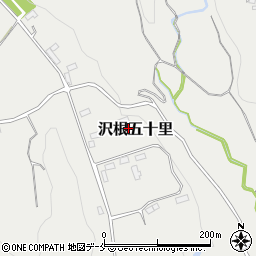 新潟県佐渡市沢根五十里770周辺の地図