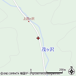 宮城県刈田郡七ヶ宿町茂ケ沢108周辺の地図