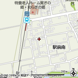 宮城県角田市岡駅前南10-1周辺の地図