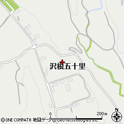 新潟県佐渡市沢根五十里794周辺の地図