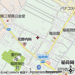 新潟県新発田市稲荷岡2235周辺の地図