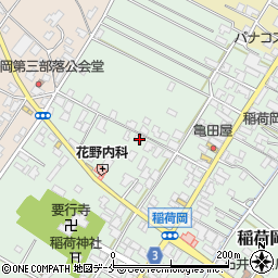 新潟県新発田市稲荷岡2236周辺の地図