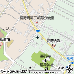 新潟県新発田市稲荷岡2260周辺の地図