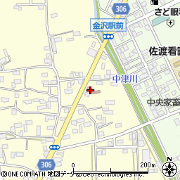 金井郵便局周辺の地図