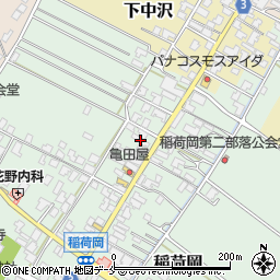 新潟県新発田市稲荷岡2131周辺の地図