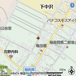 新潟県新発田市稲荷岡2195-6周辺の地図