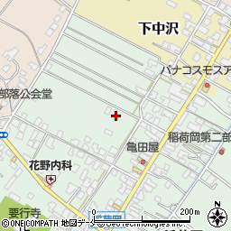 新潟県新発田市稲荷岡2191-6周辺の地図