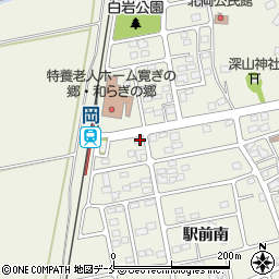 宮城県角田市岡駅前南12-5周辺の地図