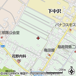 新潟県新発田市稲荷岡2194-4周辺の地図