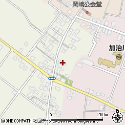 新潟県新発田市金塚468周辺の地図