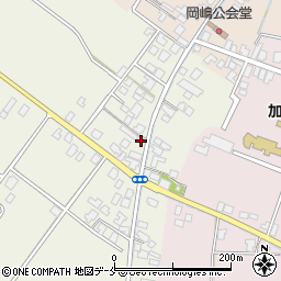 新潟県新発田市金塚530周辺の地図