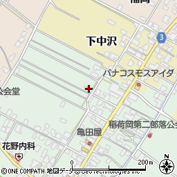 新潟県新発田市稲荷岡2167周辺の地図