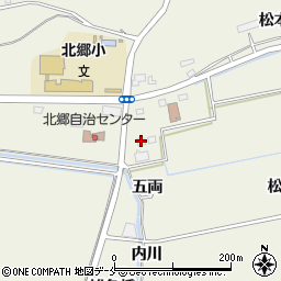 ツクイ角田北郷周辺の地図