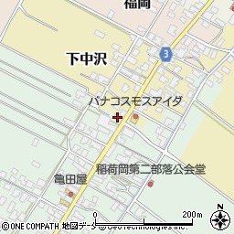 新潟県新発田市稲荷岡2137周辺の地図