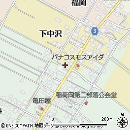 新潟県新発田市稲荷岡2137-2周辺の地図