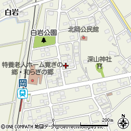 宮城県角田市岡駅前北9-9周辺の地図