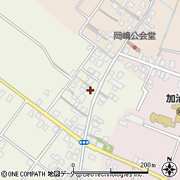 新潟県新発田市金塚490周辺の地図