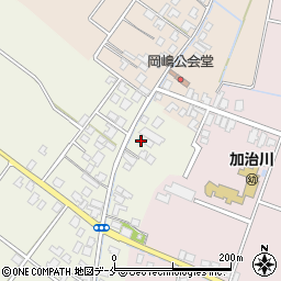 新潟県新発田市金塚500周辺の地図