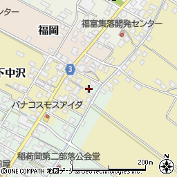 新潟県新発田市稲荷岡2008周辺の地図