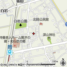 宮城県角田市岡駅前北9-6周辺の地図