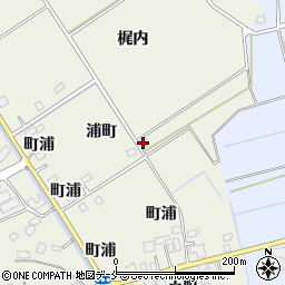 宮城県角田市岡（浦町）周辺の地図