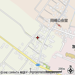 新潟県新発田市金塚520周辺の地図