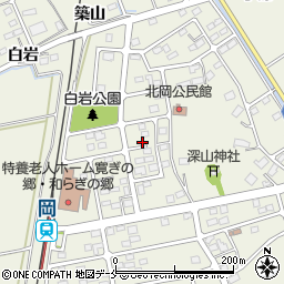 宮城県角田市岡駅前北9-5周辺の地図