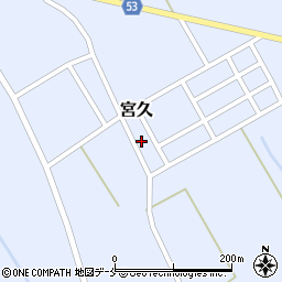 新潟県胎内市宮久499周辺の地図