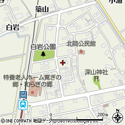 宮城県角田市岡駅前北9-13周辺の地図