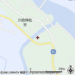 新潟県胎内市熱田坂698周辺の地図