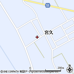 新潟県胎内市宮久663周辺の地図