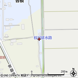 宮城県亘理郡亘理町長瀞中釣215-1周辺の地図