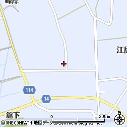 宮城県角田市江尻江東周辺の地図