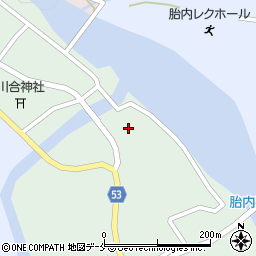 新潟県胎内市熱田坂670周辺の地図