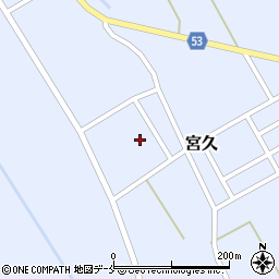 新潟県胎内市宮久661周辺の地図