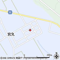 新潟県胎内市宮久884周辺の地図
