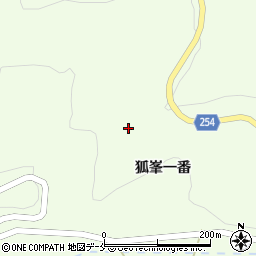 宮城県白石市福岡蔵本鎌先二番周辺の地図