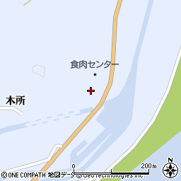 角田土地改良区江尻排水機場周辺の地図